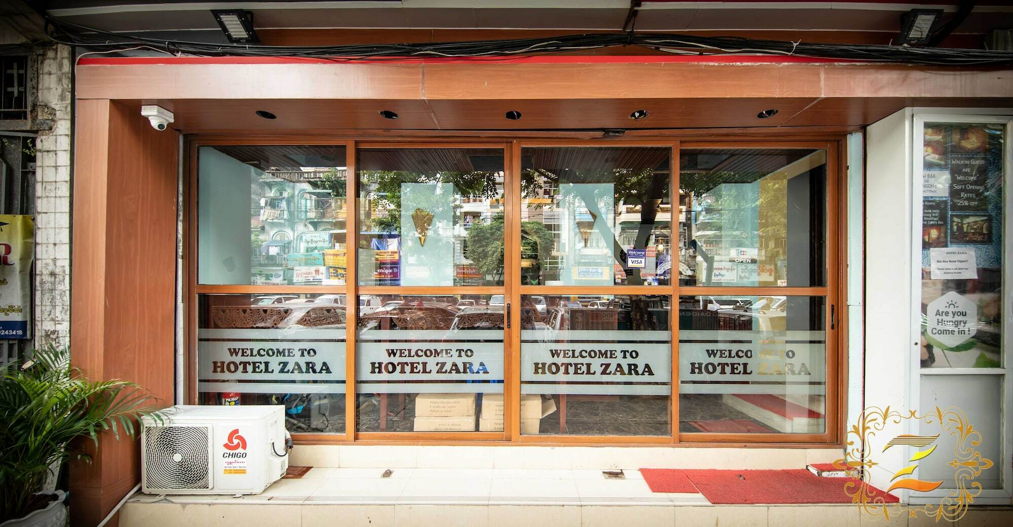 Hotel Zara Yangón Exterior foto